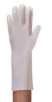 2100060 Ansell Alpha Tec 02-100 White Linear Low Density Polyethylene Linear Low Density Polyethylene Work Gloves, Size 6