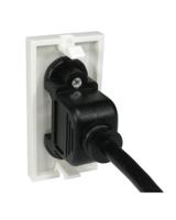 286-2979 RS PRO 25 mm 1 Way Female USB Type A Audio & Video Faceplate