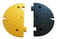174-5929 RS PRO High Visibility Rubber Speed Bump, 2.5 m x 430mm x 50 mm, 30km/h Speed Limit