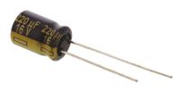eeufc1c221 Panasonic 220μF Aluminium Electrolytic Capacitor 16V dc, Radial, Through Hole - EEUFC1C221