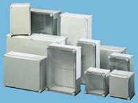 pc-2828-18-g-enclosure Fibox SOLID PC Series Grey Polycarbonate Enclosure, IP66, IP67, Grey Lid, 278 x 278 x 180mm
