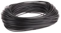 404-235 RS PRO PVC Black Cable Sleeve, 2mm Diameter, 50m Length
