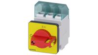 3ld2222-0tk13 Siemens 3P Pole Panel Mount Isolator Switch - 32A Maximum Current, 11.5kW Power Rating, IP65