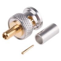 r142077702w Radiall, Plug Cable Mount BNC Connector, 75Ω, Crimp Termination, Straight Body