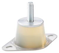 sf-5-sus Taica M6 Anti Vibration Mount, Male Buffer Foot