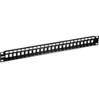 tc-kp24 Trendnet TC Series Cat6 24 Port Patch Panel 45mm Black