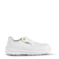 flour-afaf205-45 AIMONT FLOUR AFAF205 Unisex White Composite Toe Capped Safety Shoes, UK 10.5, EU 45