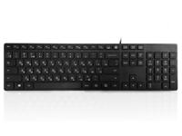 kybac301-pblk-cy Ceratech KYBAC301-PBLK-CY Wired PS/2 Multimedia Keyboard, QWERTY, Black