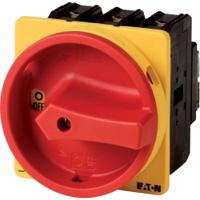 010398-p3-63easvbn Eaton 3P+N Pole Flush Mount Isolator Switch - 63A Maximum Current, 37kW Power Rating, IP65