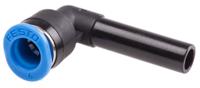 qsml-6h Festo QSL Series Elbow Tube-toTube Adaptor, Push In 6 mm to Push In 6 mm, Tube-to-Tube Connection Style, 153348