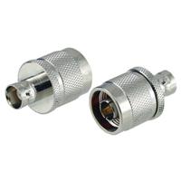 axa-nmbf L-Com Straight Coaxial Adapter N Plug to BNC Socket 1GHz