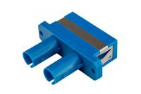 536-7645 RS PRO ST to SC Single Mode Duplex Fibre Optic Adapter, 0.1dB Insertion Loss