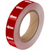 275102 Brady Red, White High Visibility Tape 25.00mm x 33.00m