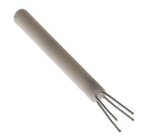 174-1661 RS PRO PT100 RTD Detector, 2.8mm Dia, 25mm Long, Probe, +650°C Max