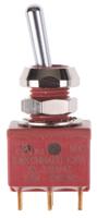 e201syzqe C & K Toggle Switch, Panel Mount, On-On, DPDT, Solder Terminal