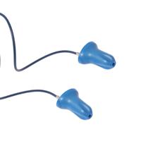 2112114 uvex uvex hi-com detect Series Blue Disposable Corded Ear Plugs, 26dB Rated, Metal Detectable, 100 Pairs
