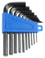 537-732 RS PRO 10 piece L Shape Imperial Hex Key Set, 1/16 → 5/16"