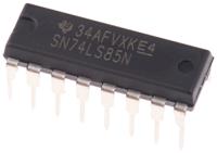 sn74ls85n Texas Instruments SN74LS85N, 4-Bit, Magnitude Comparator, Non-Inverting, 16-Pin PDIP