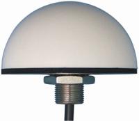 dm2-21001575-3c2c-wht-180 Mobilemark DM2-2100/1575-3C2C-WHT-180 Dome GPS Antenna with SMA Connector, 2G (GSM/GPRS), 3G (UTMS), GPS