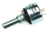 404802696038 TE Connectivity M 10kΩ Rotary Potentiometer 1-Gang Panel Mount,