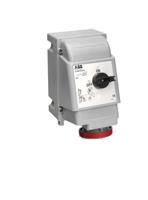 2cma163264r1000 Amphenol Industrial Vertical Switchable IP67, IP69 Industrial Interlock Socket 3P+E, Earthing Position 6h, 16A, 415 V