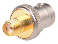 32k151-k00l5 Rosenberger Straight 50Ω RF Adapter SMA Socket to BNC Socket 10GHz