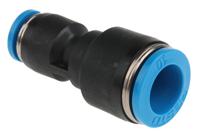 qs-10-6 Festo QS Series Reducer Nipple, Push In 10 mm to Push In 6 mm, Tube-to-Tube Connection Style, 130607