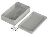 63214300 Bopla Euromas II Series Light Grey ABS General Purpose Enclosure, IP65, Light Grey Lid, 200 x 120 x 57mm