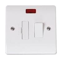 255-4745 RS PRO 13A 1 Gang Switched Fused Spur