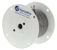 2414c-sl005 Alpha Wire Alpha Essentials Communication & Control Control Cable, 4 Cores, 0.56 mm² 20 AWG, Screened, 30 m, Grey
