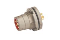 aj-146 Amphenol NEXUS Technologies Circular Connector, 6 Contacts, Panel, Socket, Female, AJ-146 Series