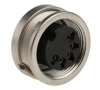 kfv-50 Lumberg, KFV 5 Pole M16 Din Socket, DIN EN 60529, 5A, 60 V ac IP40, Female, Panel Mount