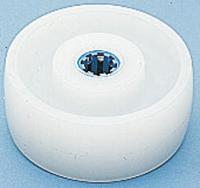 4013x LAG White Polyamide Hygienic, Low Rolling Resistance, Non-Marking Trolley Wheel, 300kg