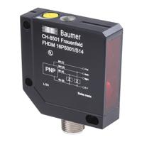 fhdm-16p5001-s14 Baumer FHDM 16P5001/S14 Photoelectric Sensor Diffuse Block Style 20 → 450 mm Detection Range PNP IP67
