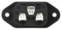 px058028 Bulgin C14 Panel Mount IEC Connector Male, 10A, 250 V