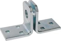 115100 ABUS Hardened Steel Hasp & Staple, 100 x 45mm