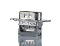 8209-8000 3M 8200 9 Way Right Angle Wire Mount D-sub Connector Plug, 1.27mm Pitch