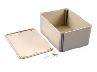 rl6685 Hammond RL Series Grey ABS, Plastic Enclosure, IP54, Grey Lid, 3.94 x 5.91 x 3.94in