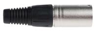 457-897 RS PRO Cable Mount XLR Connector, Male, 250 V ac, 5 Way, Silver Plating