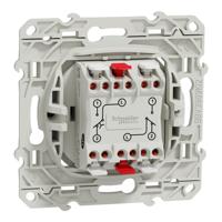 s530285 Schneider Electric Grey Rocker Switch, 2 Way, 1 Gang, Odace