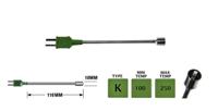 342-9151 RS PRO Type K Thermocouple Temperature Probe Kit, +1100 °C Max