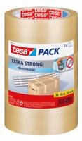 57249-00003-01 Tesa TESAPACK Transparent Packing Tape, 66mm x 50mm