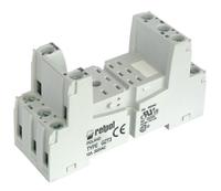 gzt3-grey Relpol 11 Pin 300V ac DIN Rail Relay Socket, for use with R3N Relay