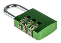 14530-red ABUS 145/30 Combination Weatherproof Aluminium, Steel Safety Padlock, 5mm Shackle, 30mm Body