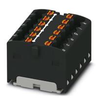 3002782 Phoenix Contact Distribution Block, 12 Way, 2.5mm², 17.5A, 450 V, Black