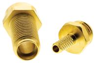 r125303000 Radiall Straight 50Ω Panel Mount SMA Bulkhead, Crimp, Solder Termination RG188, RG316