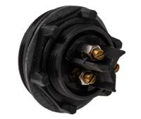 px0730s Bulgin Circular Connector, 3 Contacts, Panel, Standard Connector, Socket, Female, IP68, IP69K, Standard Buccaneer Series