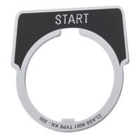 9001kn201 Schneider Electric Legend Plate for Use with 9001K Series, Start