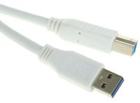 790-3697 RS PRO USB 3.0, Male USB A to Male USB B, 3m