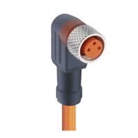 11323-rkmwv-3-0610-m Lumberg Automation Female 3 way M8 to Free End Sensor Actuator Cable